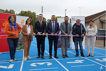 Acteurs-Locaux de Moissac -  Inauguration de la piste d'Athlétisme du stade Jo Carabignac 